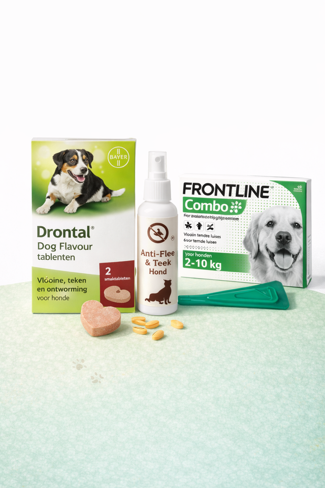 Vlooien, teken & ontworming