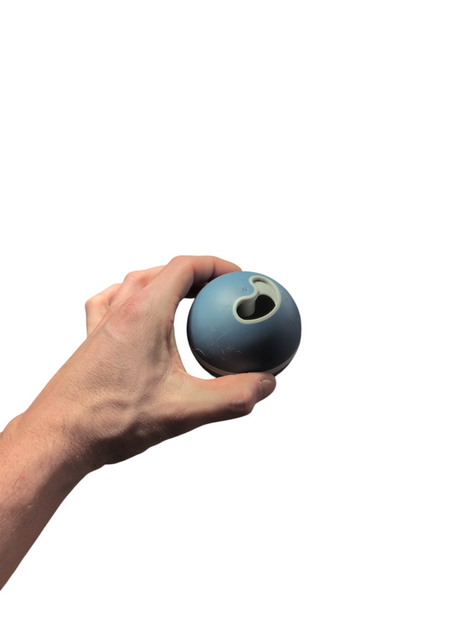 Trixie Snack Ball Dog Kunststoff/TPR Blau - Intelligenzspiel mit Snackspender