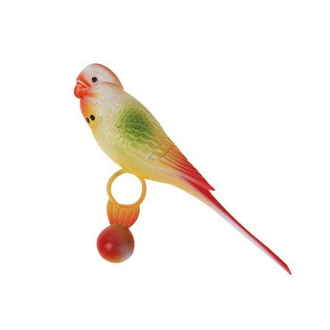 Karlie Flamingo Vogelspielzeug Sittich auf Ring - 14 cm