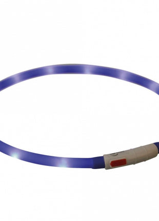 Trixie Flash Leuchtring USB aus Silikon