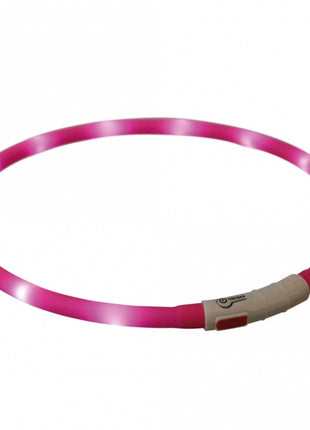 Trixie Flash Leuchtring USB aus Silikon