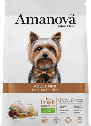 Amanova Dog Adult Mini Exquisite Chicken - kurczak 2kg