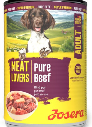 Josera Pies Meat Lovers Pure Wołowina puszka 400g