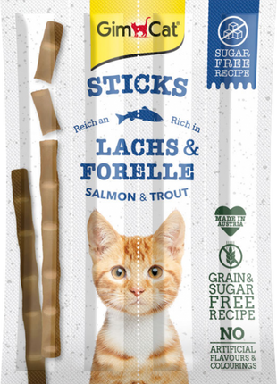 GimCat Sticks Lachs & Forelle - 4 Stück