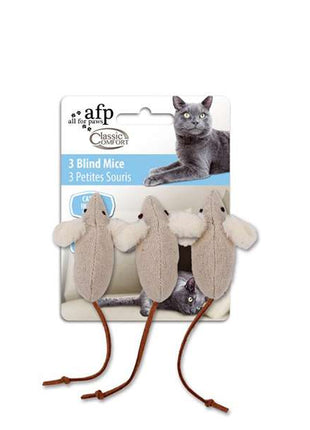 Classic Comfort 3 kleine Mäuse Katzenspielzeug