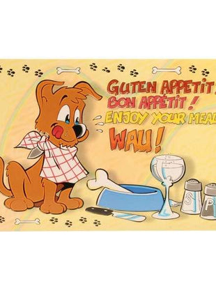 Trixie Napfunterlage Hund Guten Appetit