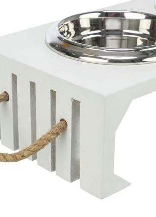 Trixie BE NORDIC Napf-Set, MDF/Edelstahl