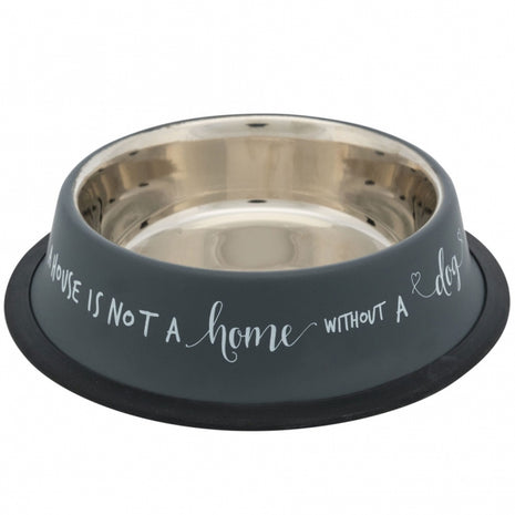 Trixie Edelstahlnapf Home für Hunde - 0,45 l/ø 19 cm