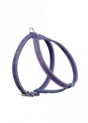 Karlie Buffalo Denim Strass Geschirr - Lavendel - 50-57 cm