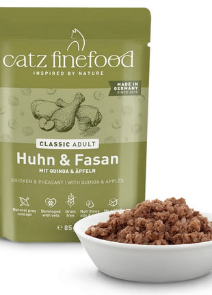 Catz Finefood Classic N.15 Kurczak i Bażant saszetka 85g