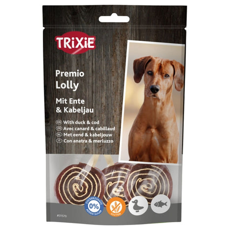 Trixie Premio Lolly mit Ente und Kabeljau