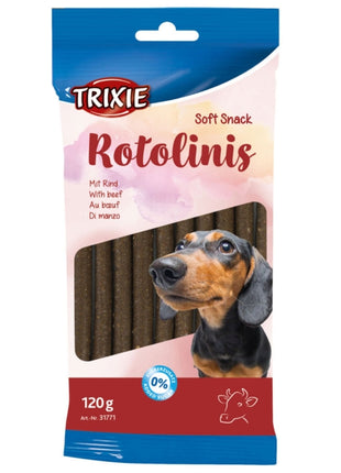 Trixie Rotolinis mit Rind - 12 Stück/120g