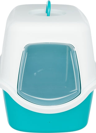 Trixie Kattenbak Vico Turquoise / Wit