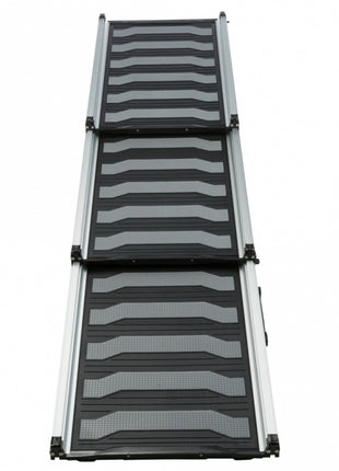Trixie 3-fach Teleskop-Rampe, Aluminium/TPR