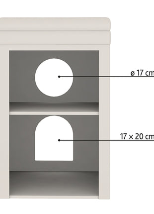 Trixie Krabpaal Cat Tower Saul Grijs