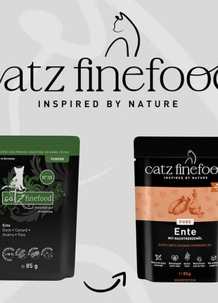 Catz Finefood Pure (Purrrr N.115) Kaczka saszetka 85g