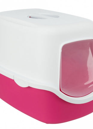 Trixie Katzentoilette Vico - pink/weiß