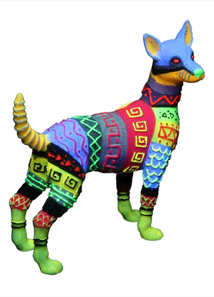 Aqua Della Dia de los Muertos Hund