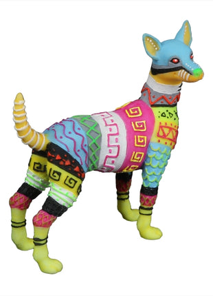 Aqua Della Dia de los Muertos Hund