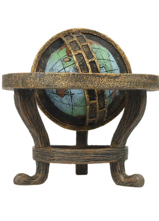 Aqua Della Steampunk Globus