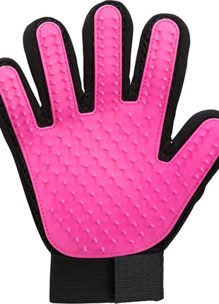 Trixie Vachtverzorgingshandschoen Mesh-Materiaal / Tpr Roze / Zwart