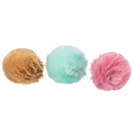Trixie Plüschball mit Schelle - 3 cm