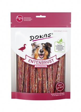 Dokas Dog Snack Entenbrust in Streifen 250g