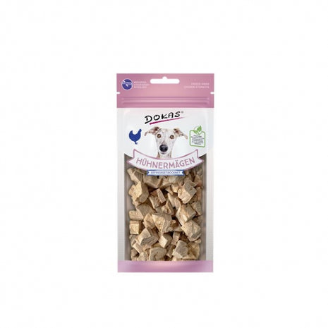 Dokas Dog Snack Hühnermägen gefriergetrocknet 20g