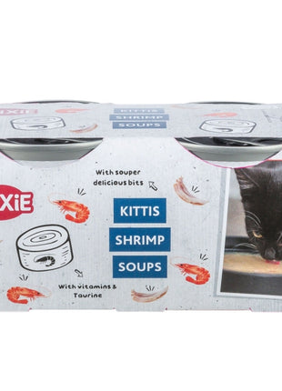 Trixie Kittis Shrimp Soup - 4 × 80 g