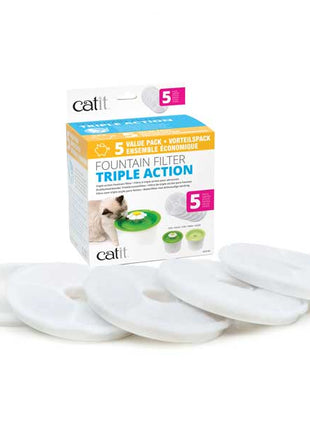 CATIT 2.0 Dreifachwirkender Trinkbrunnenfilter