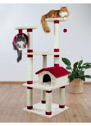 Trixie Kratzbaum Marissa - Beige-Rot
