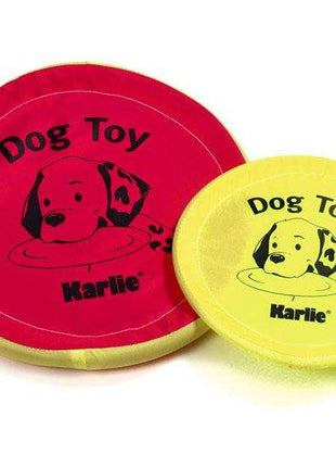 Karlie Nylon-Frisbee - Neonfarben, 18 cm