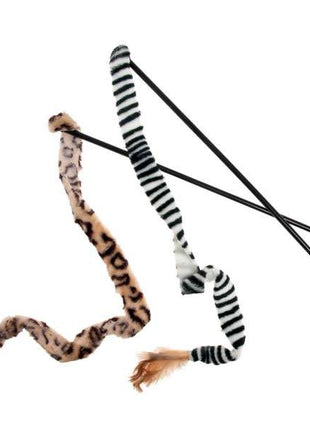Karlie Flamingo Katzenangel Leopard / Zebra