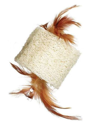 Karlie Flamingo Nature Cat Toy Luffa-Röhre mit Ball