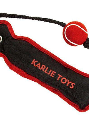 Karlie NYLON TOY PLUS Stick mit Tennisball