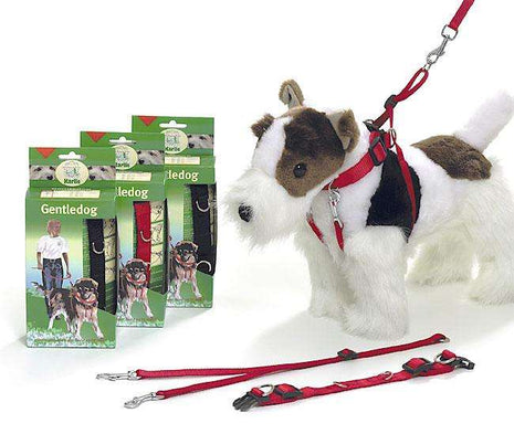 Karlie Anti-Zug-Geschirr GENTLEDOG - Schwarz