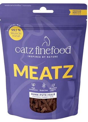 Catz Finefood Meatz Essential Mix - kurczak, indyk, cielęcina 45g