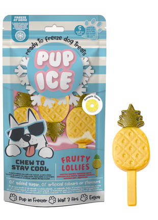 Pup Ice Fruity Lollies Pineapple S