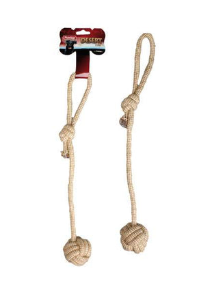 Karlie Flamingo Jute-Knotenball Desert mit Schlaufe