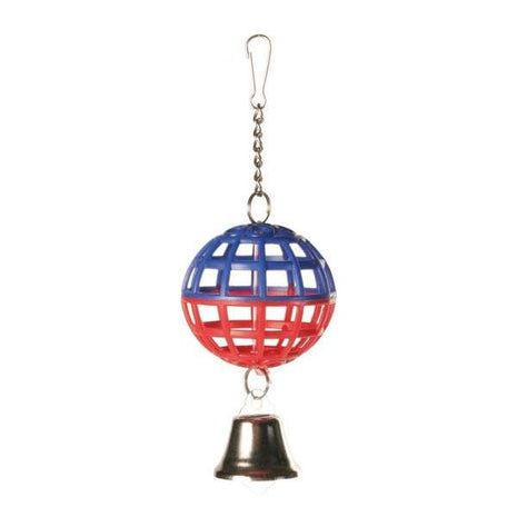 Trixie Gitterball mit Kette und Glocke