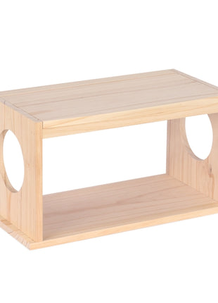 Duvoplus Sandbad aus Holz/Plexiglas