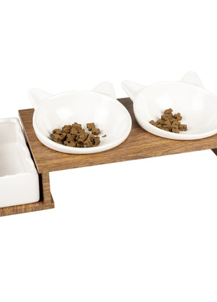 Duvoplus Dinner Set Stone UP Kitty Face