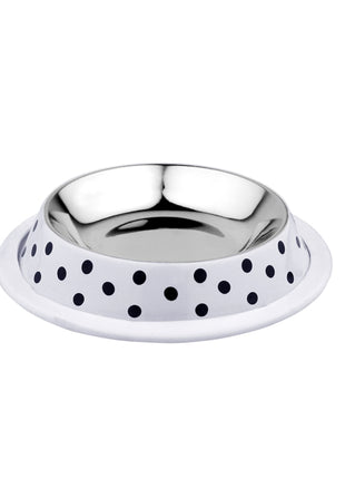 Duvoplus Edelstahlnapf Deco fix dots