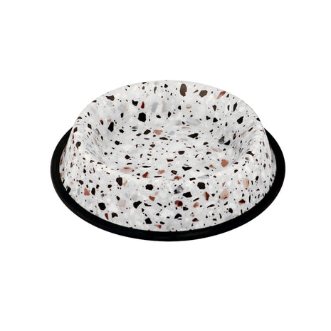 Duvoplus Edelstahlnapf Deco fix terrazzo look