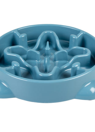 Duvoplus Anti-Schlingnapf - petrolblau - 300ml / 19x19x4cm