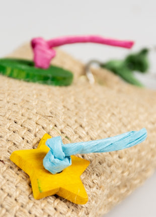 Duvoplus Vogelspielzeug Sisalbeutel