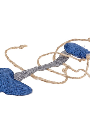 Duvoplus Cat Toy ECO Navy Fischgräte