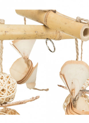 Trixie Naturspielzeug aus Bambus, Rattan und Holz