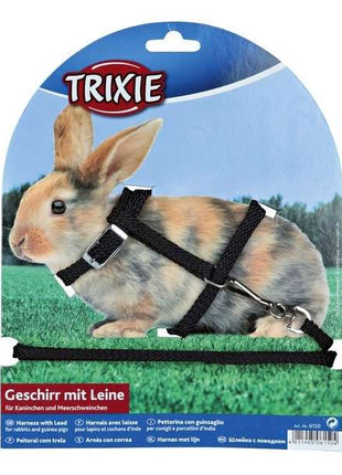 Trixie Kleintier-Garnitur mit Leine - 8 mm