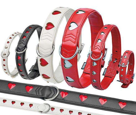 Karlie ART KUNSTLEDER Halsband HEART